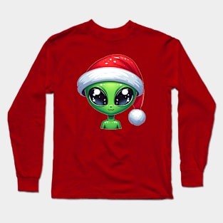 Christmas Alien Long Sleeve T-Shirt